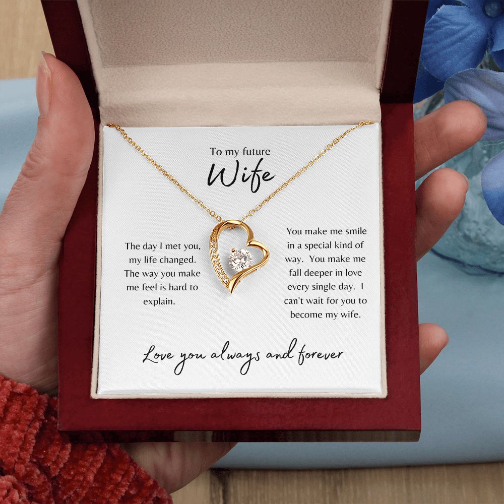 To My Future Wife Forever Love Necklace