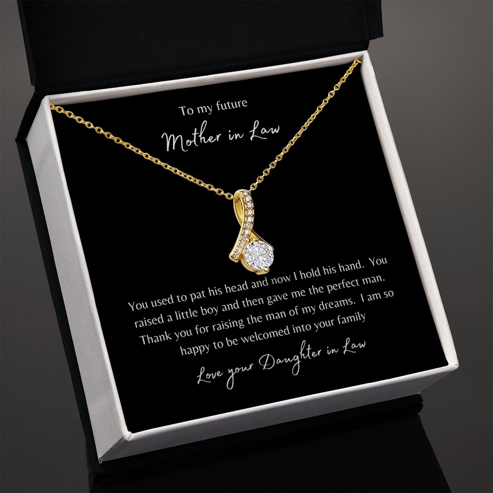 To My Future Mother in law Alluring Beauty Necklace