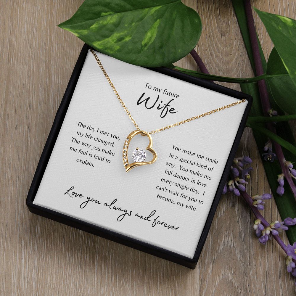 To My Future Wife Forever Love Necklace