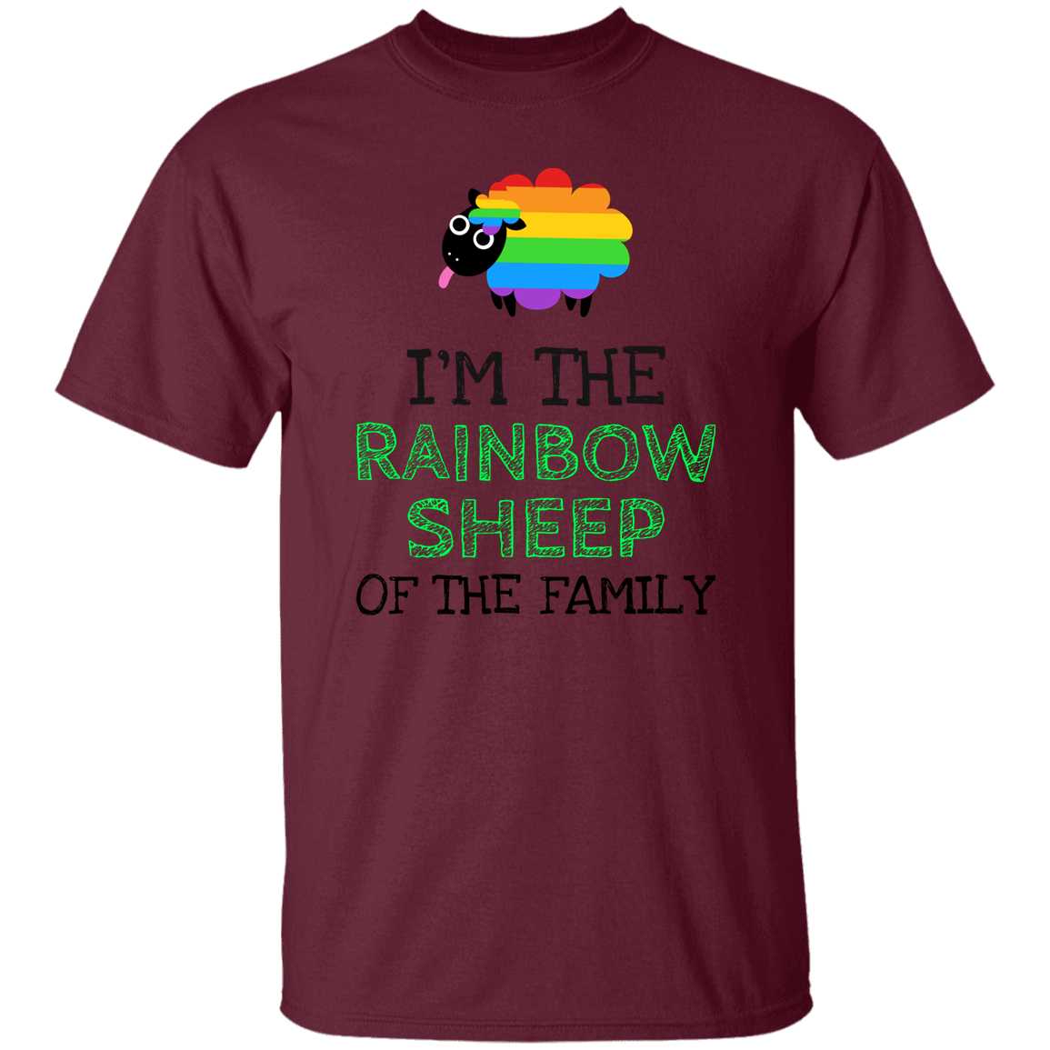 Rainbow Sheep of the Family T-shirt