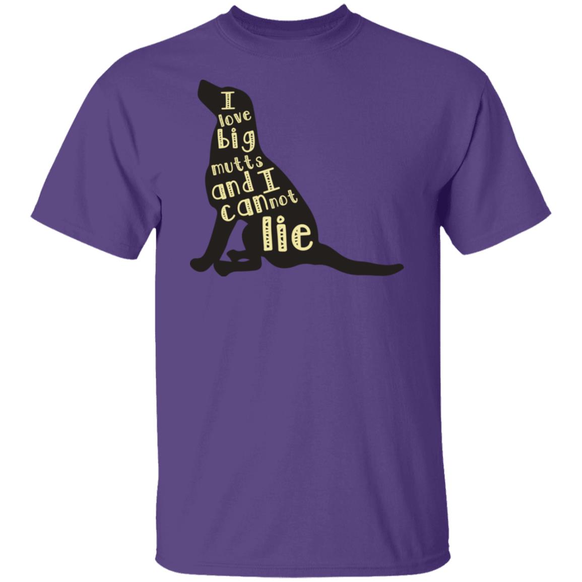 I like big mutts and I cannot lie tshirt