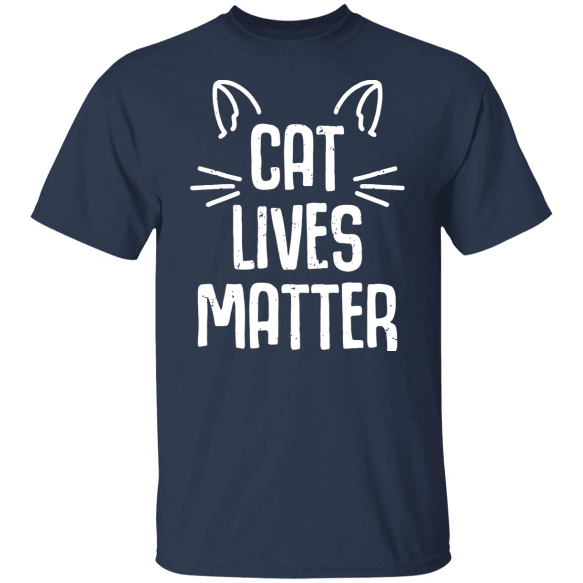 Cat lives matter tshirt