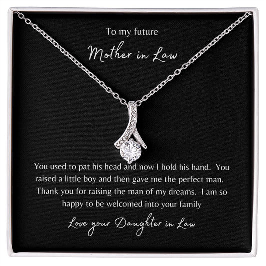 To My Future Mother in law Alluring Beauty Necklace