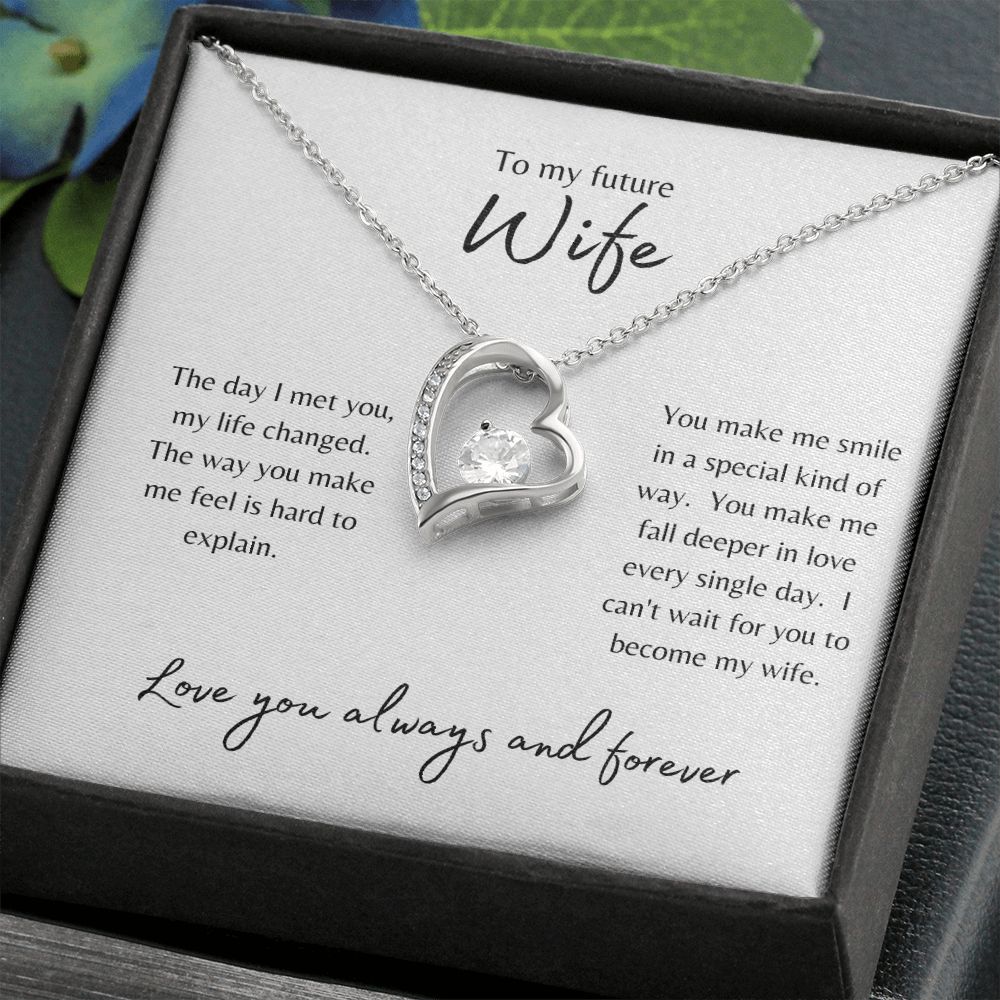 To My Future Wife Forever Love Necklace